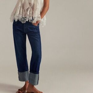 NWT We The Free Slim Shade Selvedge Jeans Size 27